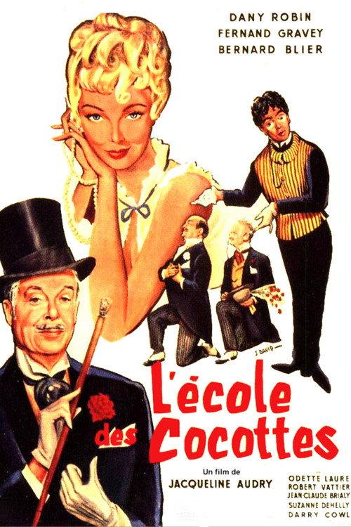 School for Coquettes 1958 official movie poster