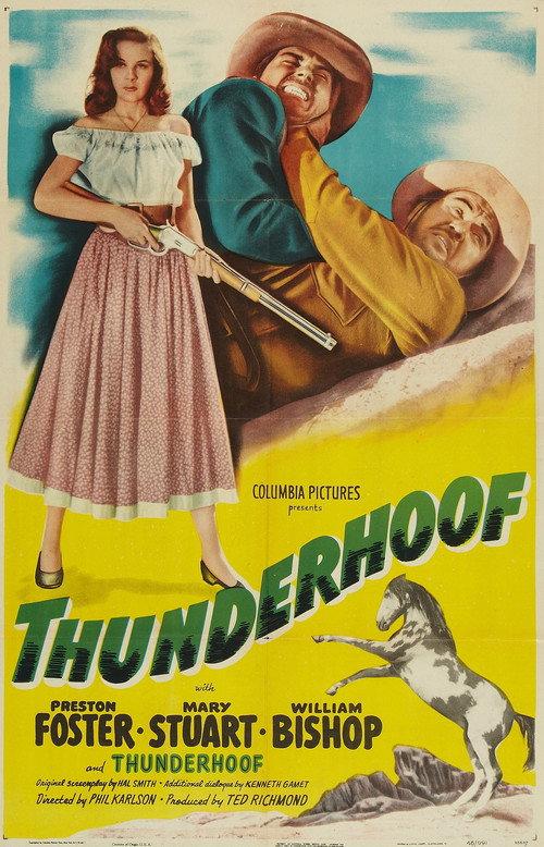 Thunderhoof 1948 official movie poster