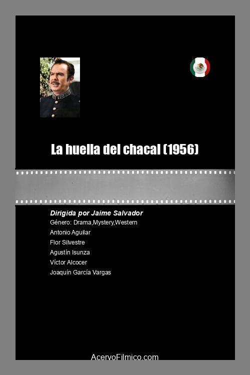 La huella del chacal 1956 official movie poster