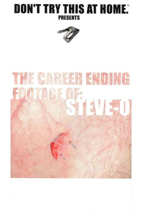 The Career Ending Footage of: Steve-O 2001 official movie poster