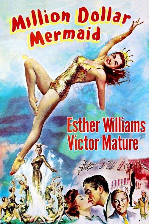 Million Dollar Mermaid 1952 official movie poster