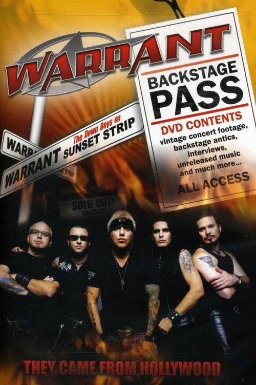 Warrant: They Came from Hollywood 2008 official movie poster