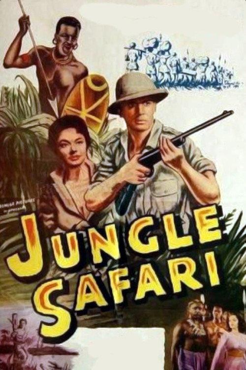 Jungle Safari 1956 official movie poster