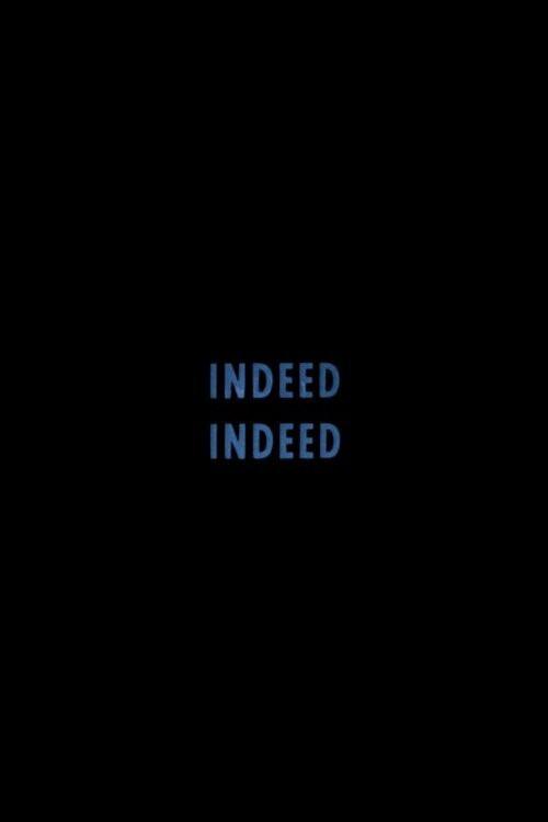 Indeed Indeed 1966 official movie poster
