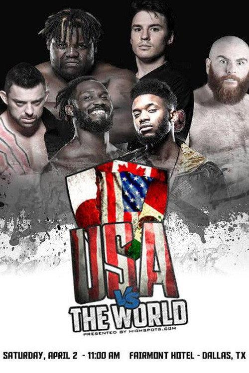 WrestleCon USA vs. The World 2022 2022 official movie poster