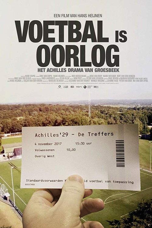 Soccer Is War 2018 official movie poster