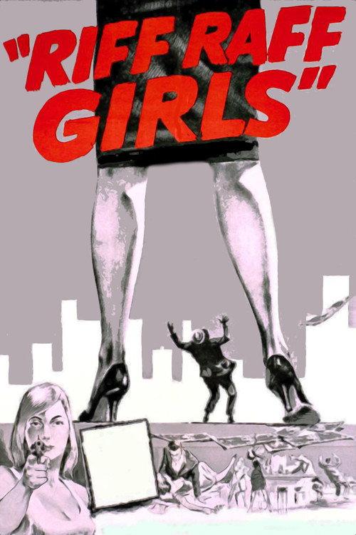 Riff Raff Girls 1959 official movie poster