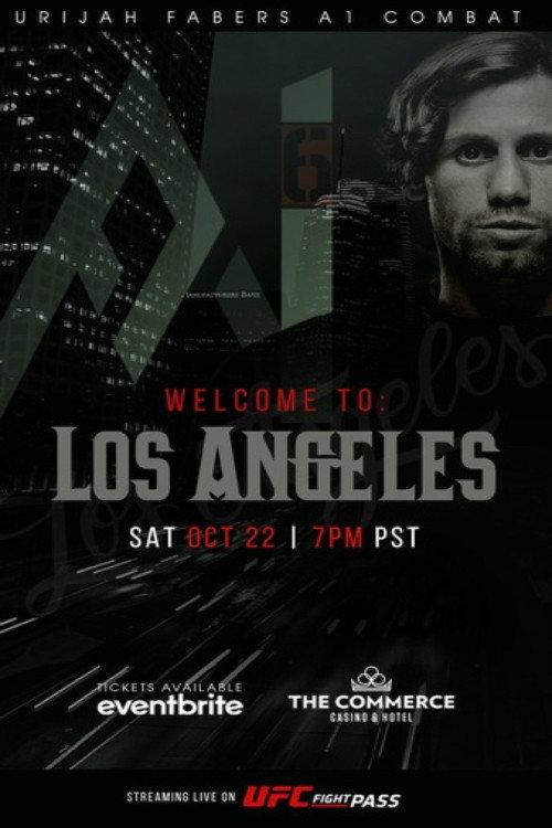Urijah Faber’s A1 Combat 6 2022 official movie poster