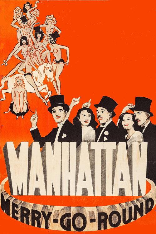 Manhattan Merry-Go-Round 1937 official movie poster