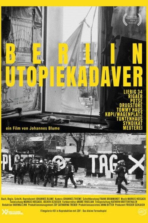 Berlin Utopiekadaver 2024 official movie poster