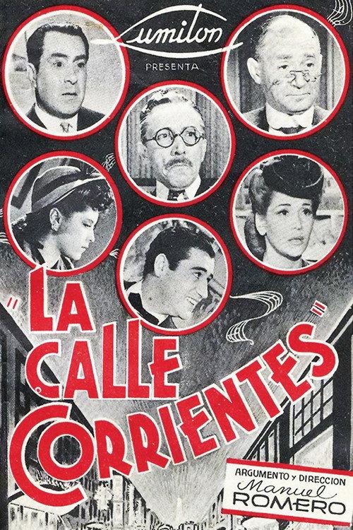 La calle Corrientes 1943 official movie poster