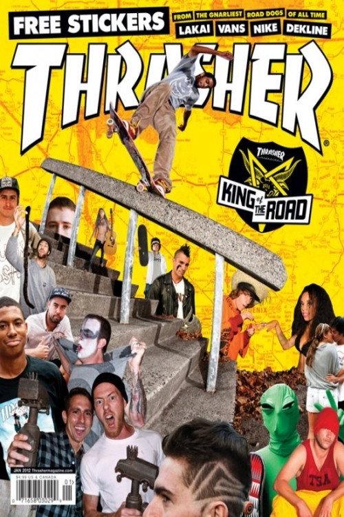 Thrasher - King of the Road 2011 2011 official movie poster