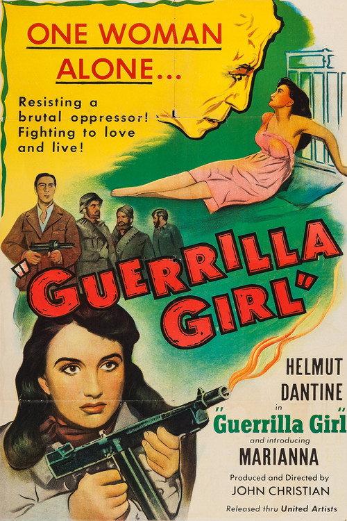 Guerrilla Girl 1953 official movie poster