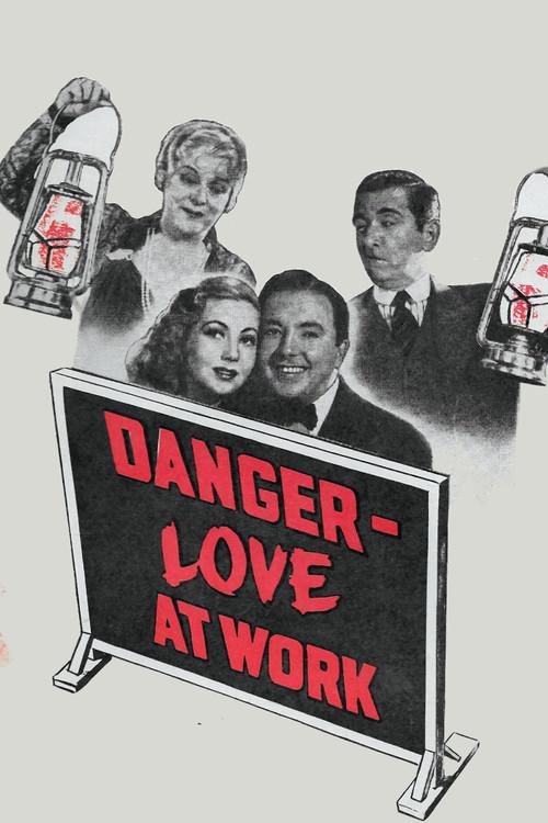 Danger – Love at Work 1937 official movie poster