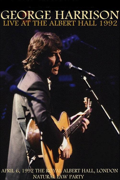George Harrison: Live at The Royal Albert Hall 1992 official movie poster