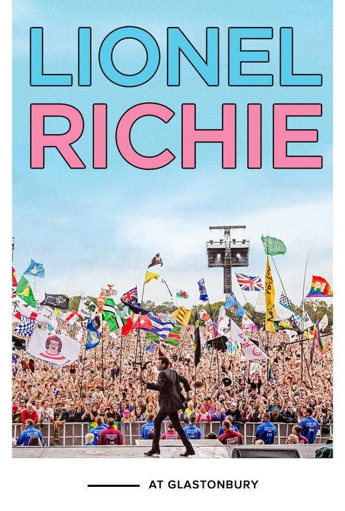 Lionel Richie at Glastonbury 2019 official movie poster