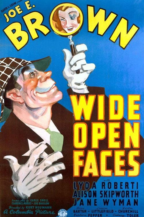 Wide Open Faces 1938 official movie poster