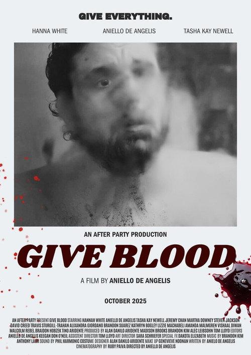 GIVE BLOOD 2025 official movie poster