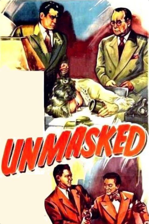 Unmasked 1950 official movie poster