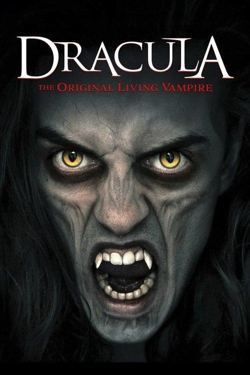 Dracula: The Original Living Vampire 2022 official movie poster