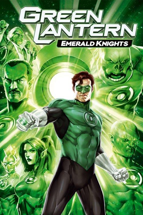 Green Lantern: Emerald Knights 2011 official movie poster