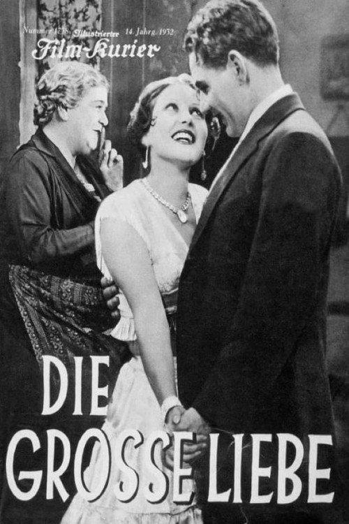 Die grosse Liebe 1931 official movie poster