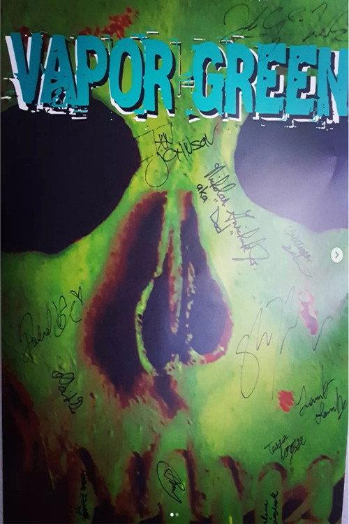 Vapor Green 2022 official movie poster