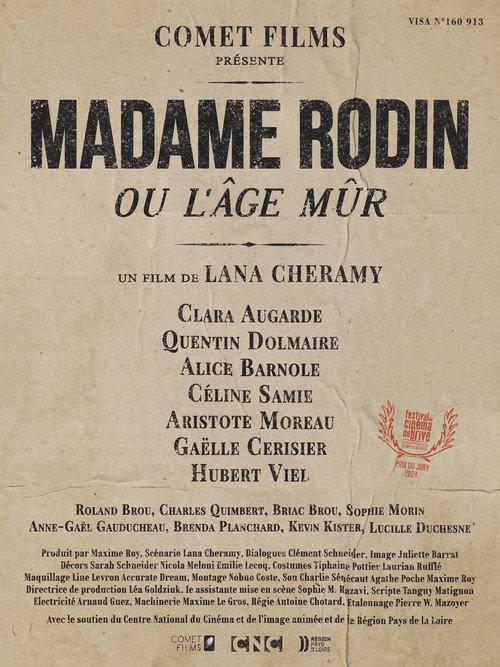 Mrs Rodin or The Age of Maturity 2024 official movie poster