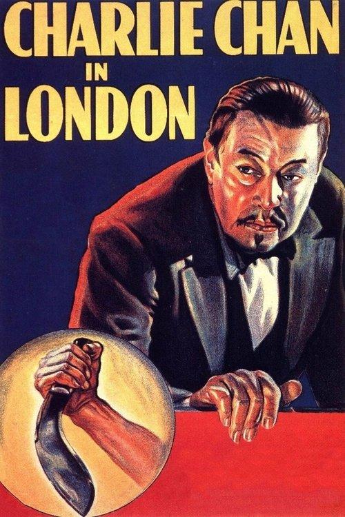 Charlie Chan in London 1934 official movie poster