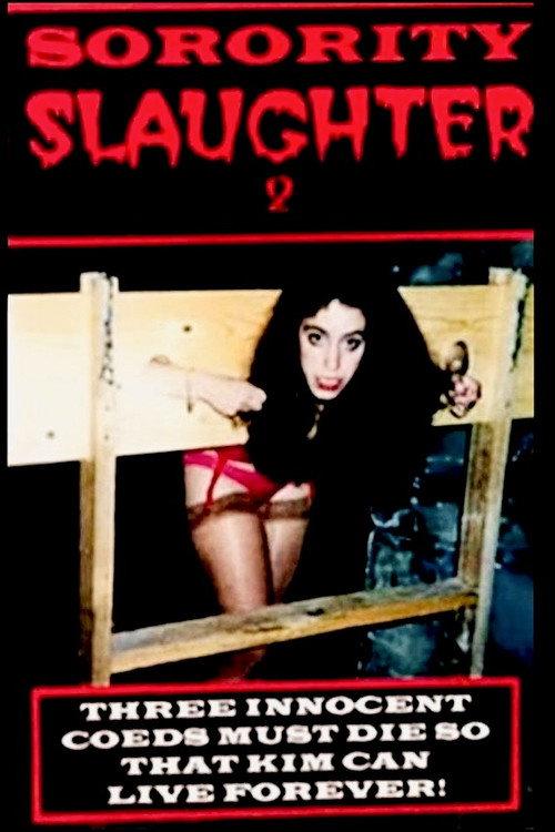 Sorority Slaughter 2 1996 official movie poster
