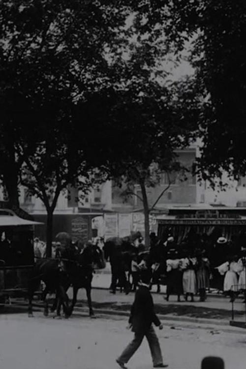 View on Boulevard, New York City 1896 official movie poster