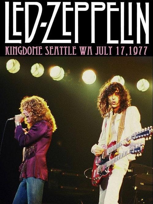 Led Zeppelin – Kingdome, Seattle, Washington 17 July 1977 2002 official movie poster