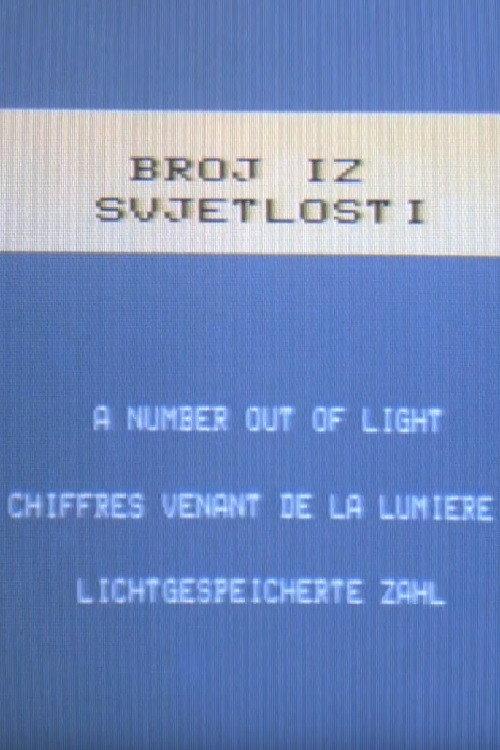 A Number Out of Light 1982 official movie poster