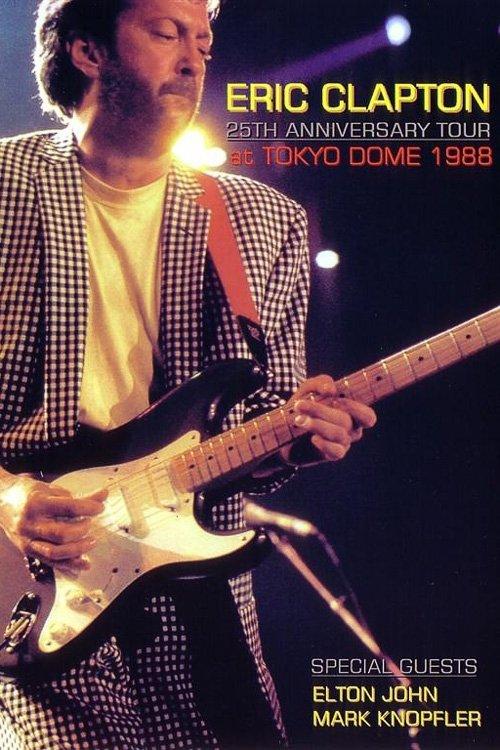 Eric Clapton at Tokyo Dome 1988 official movie poster