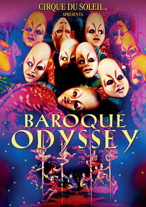 Cirque du Soleil: Baroque Odyssey 1994 official movie poster