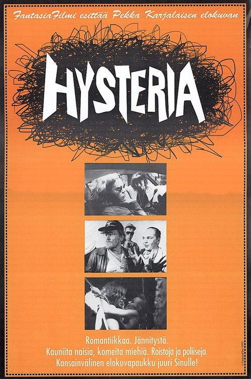 Hysteria 1993 official movie poster