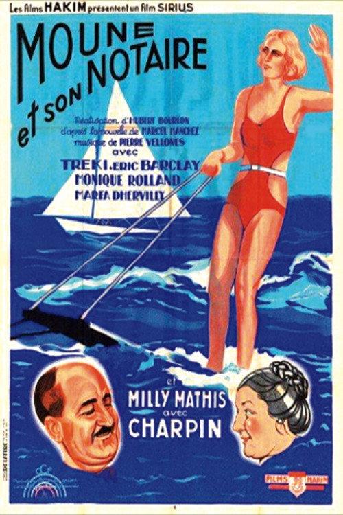 Moune et son notaire 1933 official movie poster