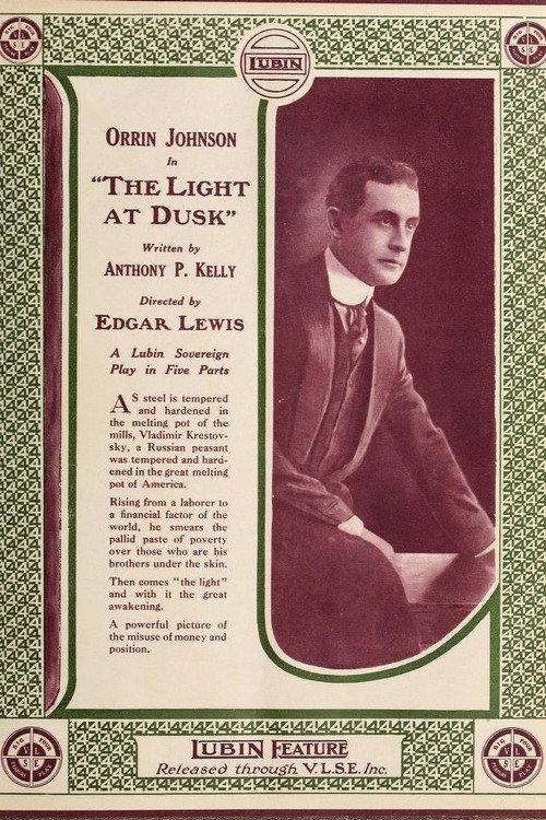 Light At Dusk 1916 official movie poster