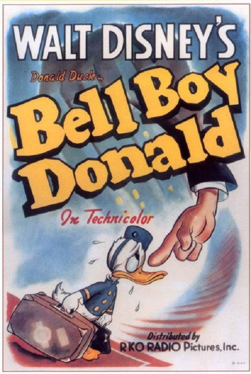 Bellboy Donald 1942 official movie poster