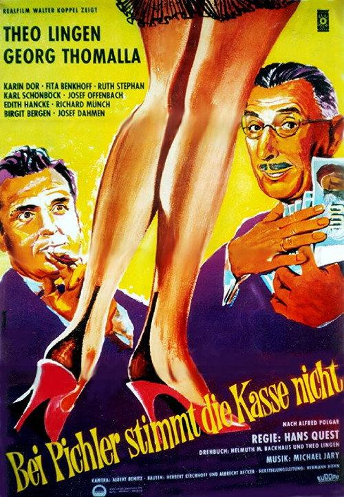 Bei Pichler stimmt die Kasse nicht 1961 official movie poster