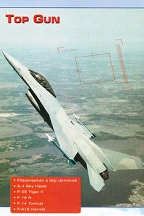 Combat in the Air - Top Gun 1997 official movie poster