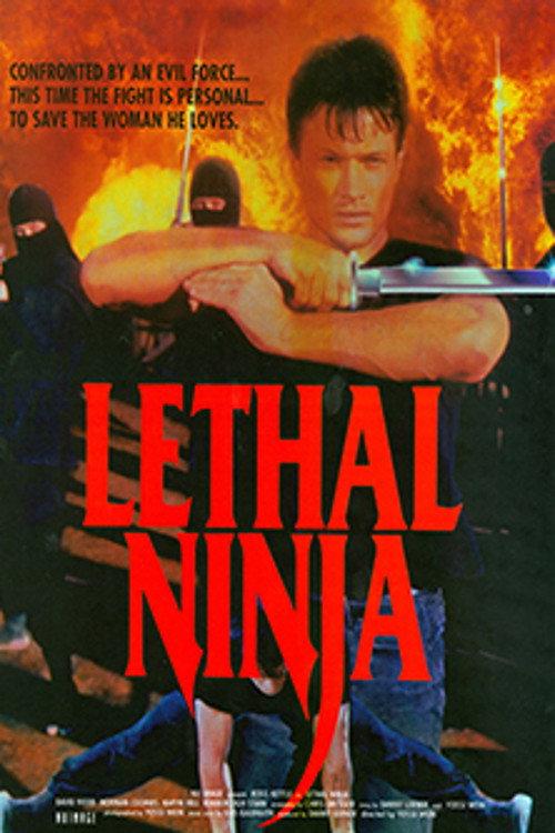 Lethal Ninja 1992 official movie poster