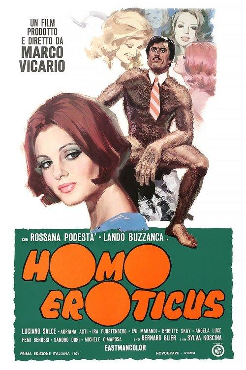 Homo Eroticus 1971 official movie poster