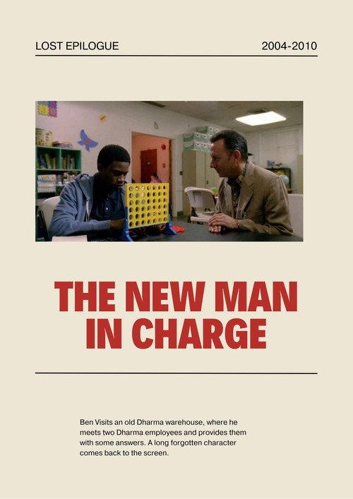 The New Man in Charge 2010 official movie poster