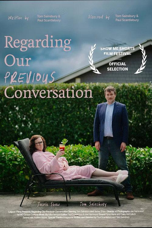 Regarding Our Previous Conversation 2025 official movie poster