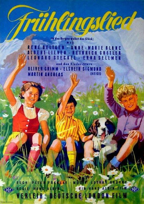 Little Friends 1954 official movie poster