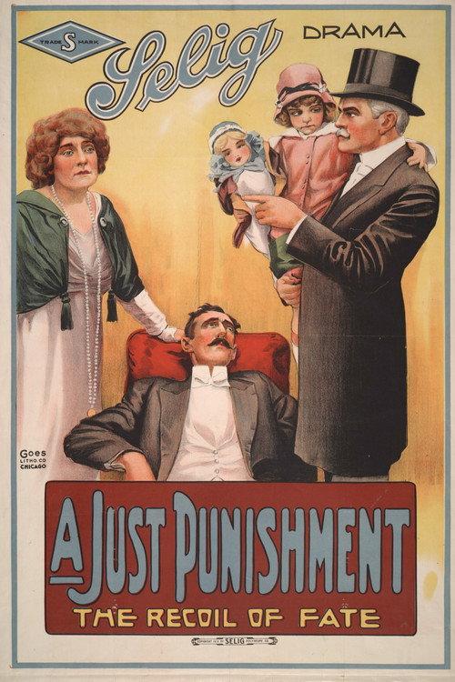 A Just Punishment 1914 official movie poster