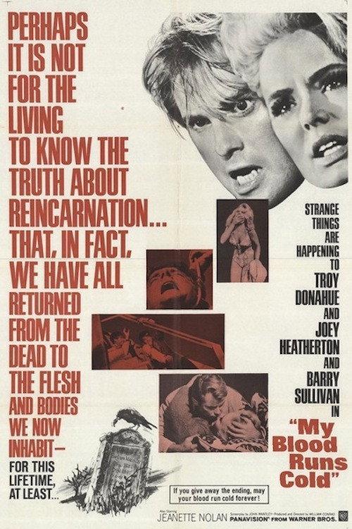 My Blood Runs Cold 1965 official movie poster