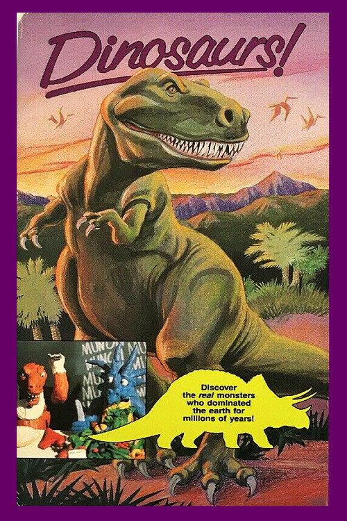 Dinosaurs: A Fun Filled Trip Back in Time 1987 official movie poster