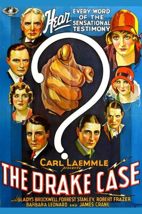 The Drake Case 1929 official movie poster